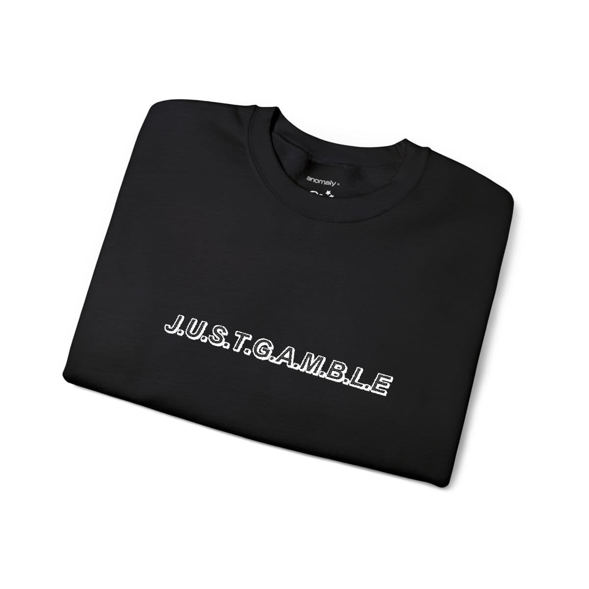 J.U.S.T.G.A.M.B.L.E Premium Embroidered Crewneck detail 1