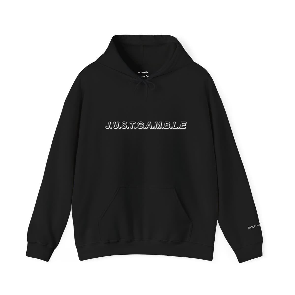 J.U.S.T.G.A.M.B.L.E Block Black Hoodie