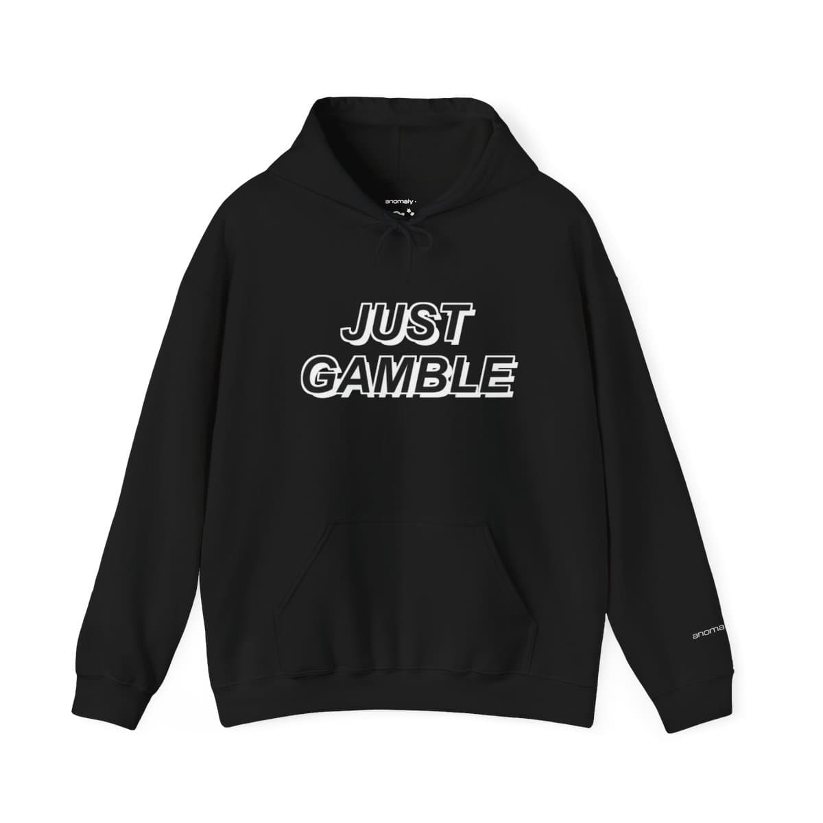 Drop Shadow Black Hoodie