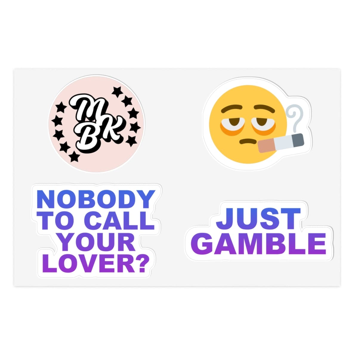 Quintessential 4-Pack Sticker Set