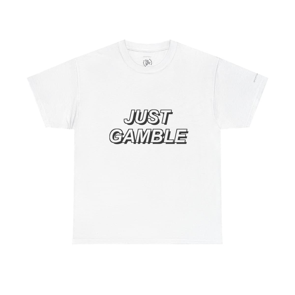 Drop Shadow White Tee